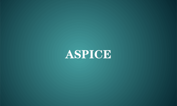 ASPICE