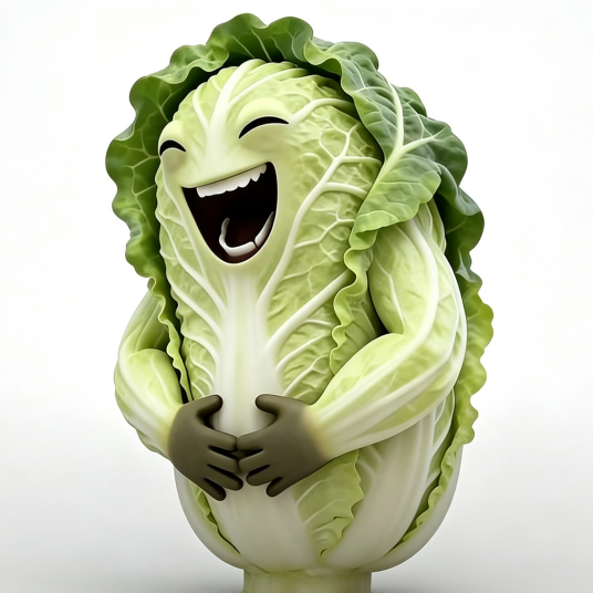 白菜对我笑