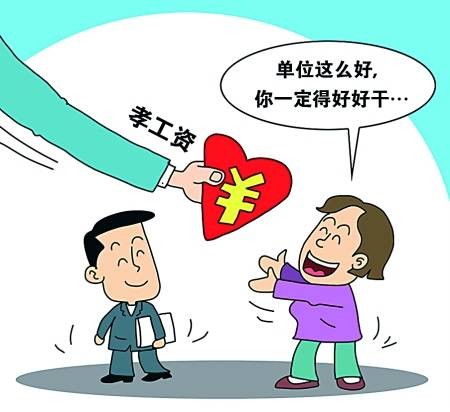孝工资