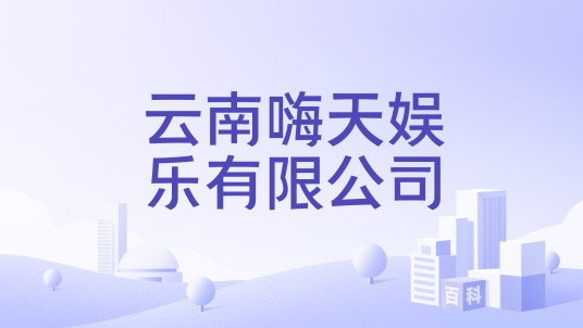 云南嗨天娱乐有限公司