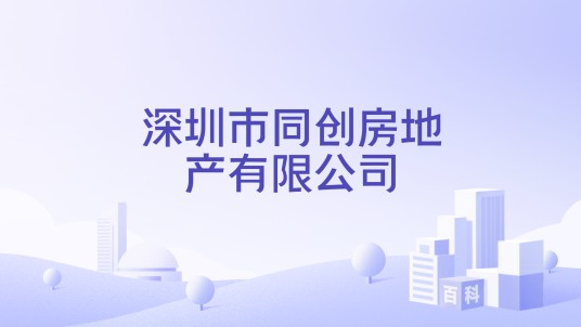 深圳市同创房地产有限公司