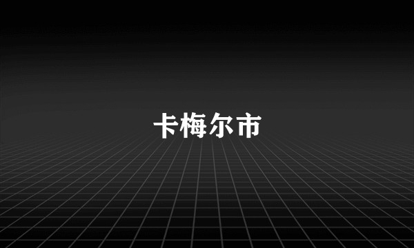 卡梅尔市