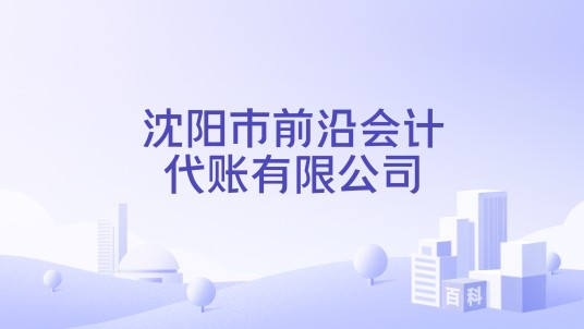 沈阳市前沿会计代账有限公司