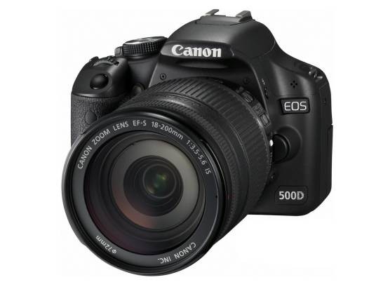 佳能500D套机(18-200mm)