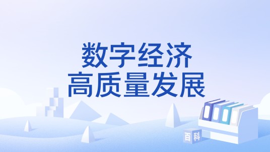 数字经济高质量发展