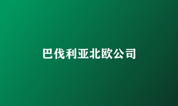 巴伐利亚北欧公司