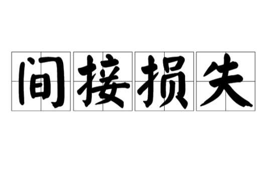 间接损失