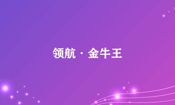 领航·金牛王