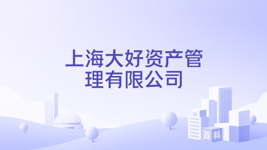 上海大好资产管理有限公司