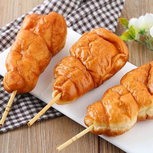 鸡腿面包