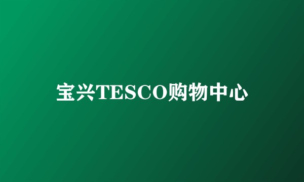 宝兴TESCO购物中心