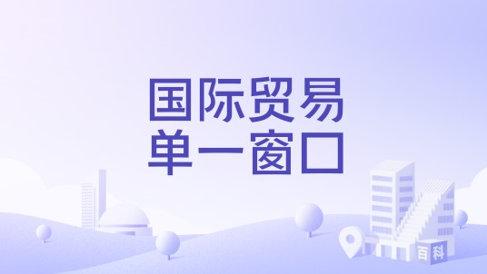 国际贸易单一窗口