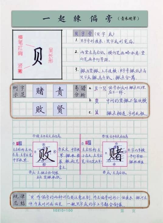 贝字旁