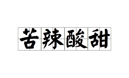 苦辣酸甜