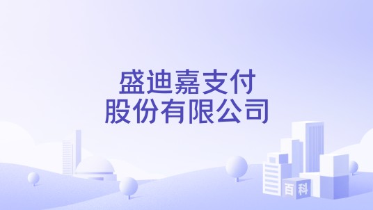 盛迪嘉支付股份有限公司