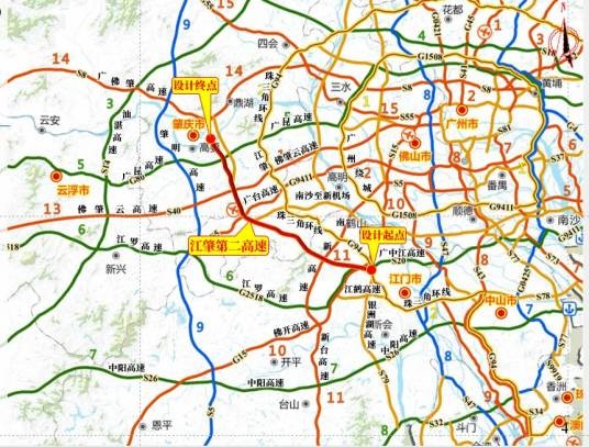 江肇第二高速公路