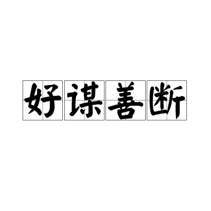 好谋善断