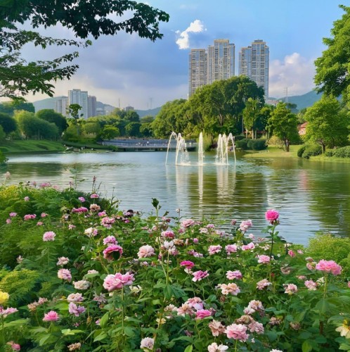 香蜜湖公园