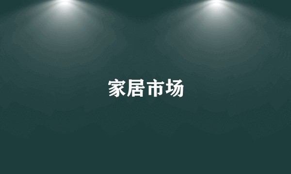 家居市场