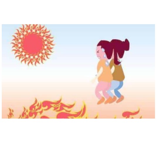 闷热天气