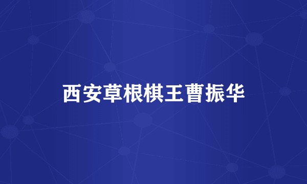 西安草根棋王曹振华