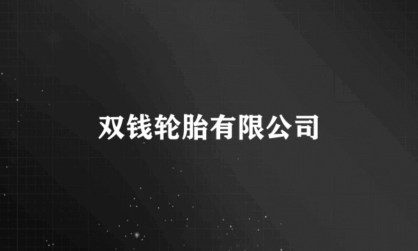 双钱轮胎有限公司