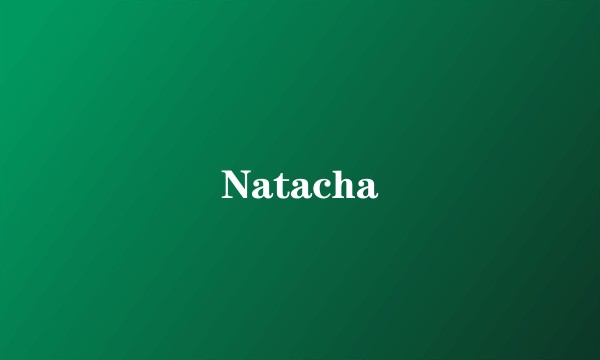 Natacha