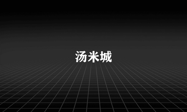 汤米城