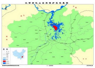 江西鄱阳湖南矶湿地国家级自然保护区