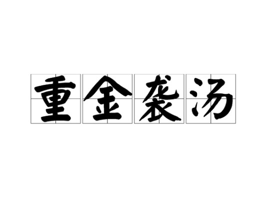 重金袭汤