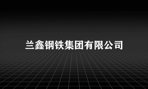 兰鑫钢铁集团有限公司