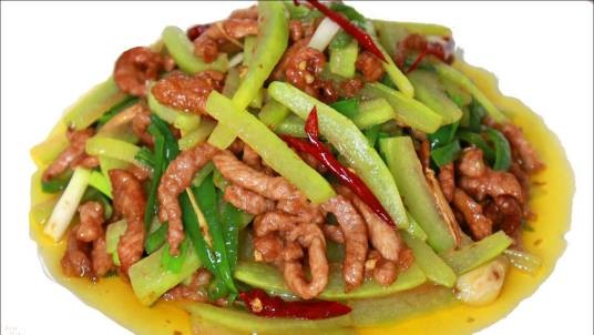 西瓜皮炒肉