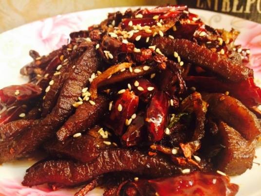 干煸牛肉干