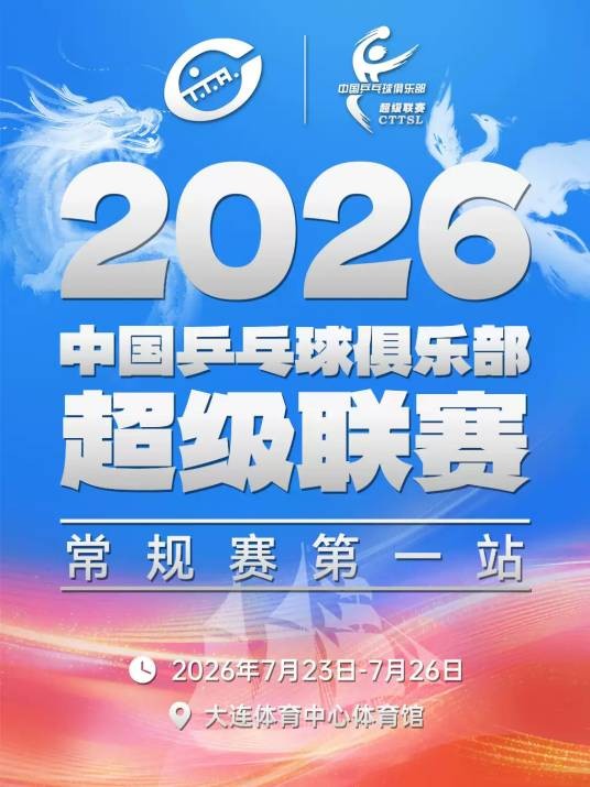 2026赛季中国乒乓球俱乐部超级联赛（2026年举办的全国性乒乓球职业赛事）