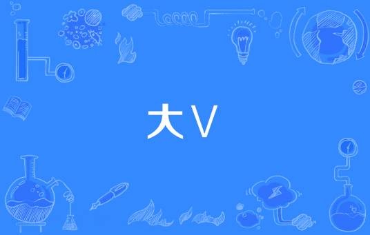 大Ⅴ（微博上获得个人认证及拥有众多粉丝的用户）