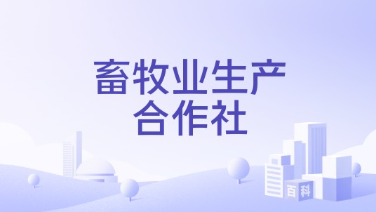畜牧业生产合作社