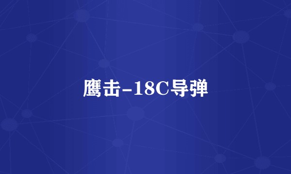 鹰击-18C导弹