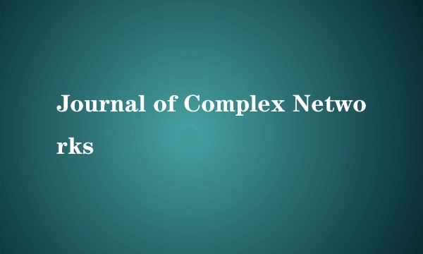 Journal of Complex Networks