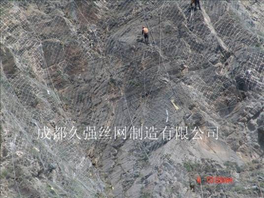 防滑坡边坡防护网