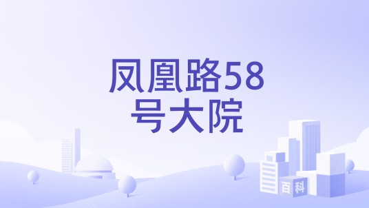 凤凰路58号大院