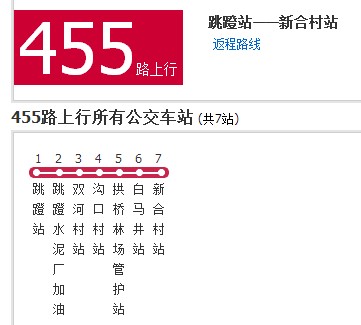 重庆公交455路