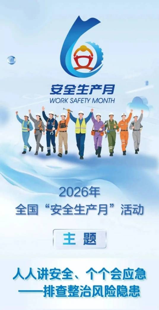 2026年全国“安全生产月”