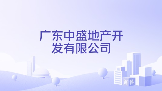 广东中盛地产开发有限公司