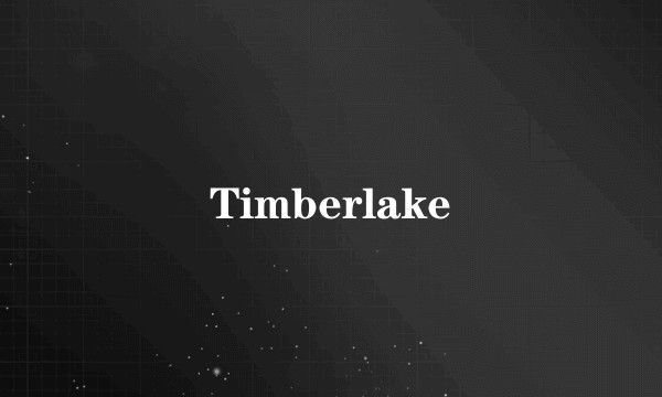 Timberlake