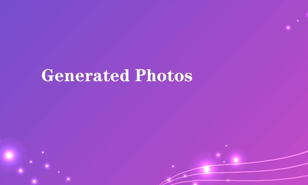 Generated Photos