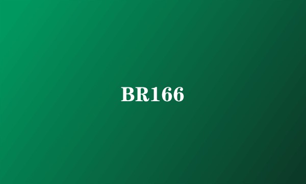 BR166