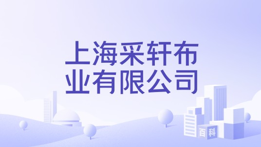 上海采轩布业有限公司