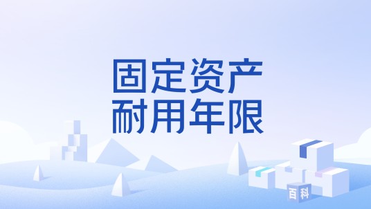 固定资产耐用年限
