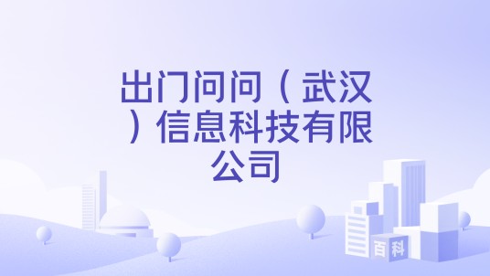 出门问问（武汉）信息科技有限公司