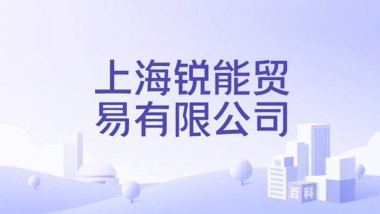 上海锐能贸易有限公司